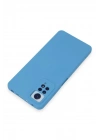 Newface Xiaomi Redmi Note 12 Pro 4G Kılıf Nano içi Kadife Silikon - Mavi