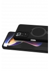 Newface Xiaomi Redmi Note 12 Pro 4G Regal Magsafe Standlı Kapak - Siyah