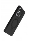Newface Xiaomi Redmi Note 13 Pro 4G Regal Magsafe Standlı Kapak - Siyah