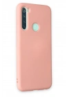 Newface Xiaomi Redmi Note 8 Kılıf Nano içi Kadife Silikon - Pudra