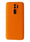 Newface Xiaomi Redmi Note 8 Pro Kılıf First Silikon - Turuncu