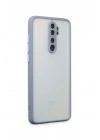 Newface Xiaomi Redmi Note 8 Pro Kılıf Montreal Silikon Kapak - Gri