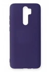 Newface Xiaomi Redmi Note 8 Pro Kılıf Nano içi Kadife Silikon - Mor