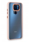 Newface Xiaomi Redmi Note 9 Kılıf Dora Kapak - Pudra