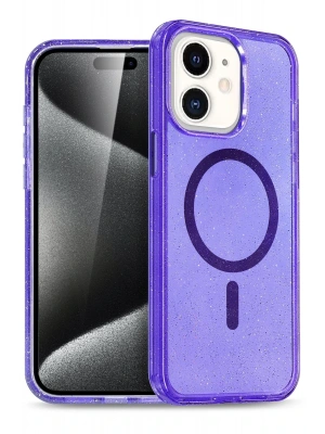 Joko Apple iPhone 12 Star Magsafe Kapak - Mor