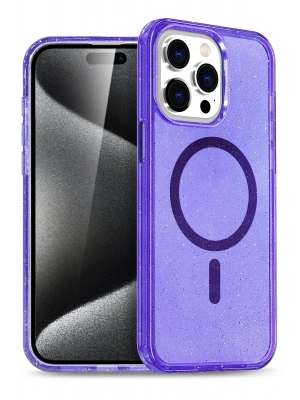 Joko Apple iPhone 15 Pro Max Star Magsafe Kapak - Mor