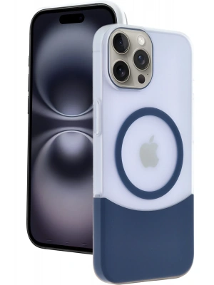 Joko Apple iPhone 15 Pro Max Velar Magsafe Kapak - Lacivert