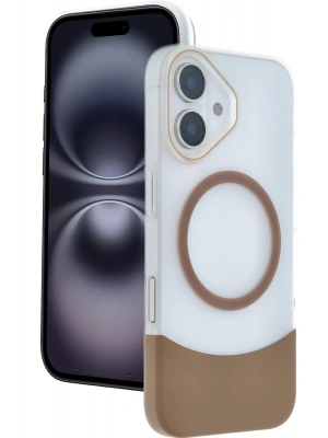 Joko Apple iPhone 16 Velar Magsafe Kapak - Çöl Titanyum