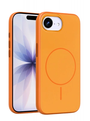 Joko Apple iPhone 16E Neva Magsafe Kapak - Turuncu