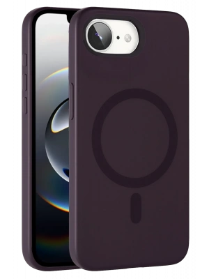 Joko Apple iPhone 16E Tuna PC Slim Magsafe Kapak - Derin Mor