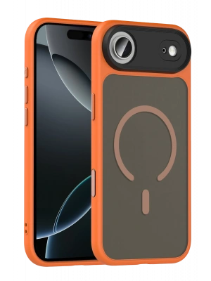 Joko Apple iPhone 17 Air Megane Magsafe Kapak - Turuncu