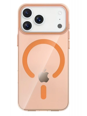 Joko Apple iPhone 17 Pro Max PC Blank Magsafe Kapak - Turuncu