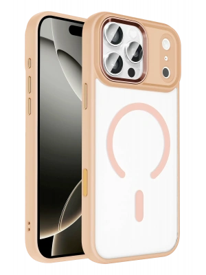 Joko Apple iPhone 17 Pro Terea Magsafe Kapak - Pembe