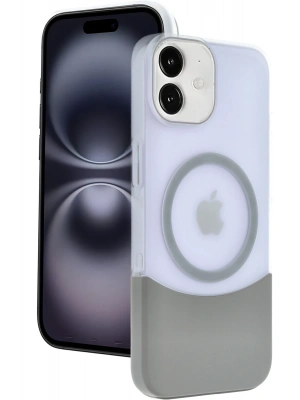 Joko iPhone 11 Velar Magsafe Kapak - Natural Grey