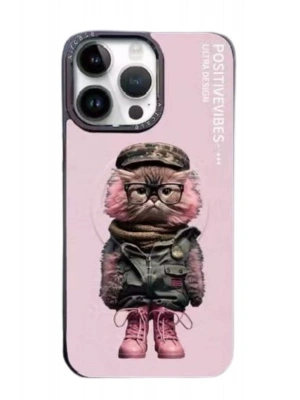 Joko iPhone 14 Pro Fun Magsafe Kapak - Pembe