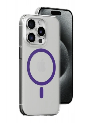 Joko iPhone 14 Pro Kılıf Bubble Magsafe Kapak - Mor