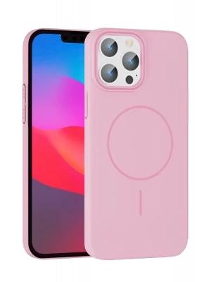 Joko iPhone 14 Pro Max Broş Magsafe Kapak - Pembe