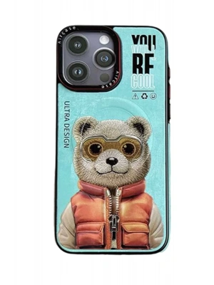 Joko iPhone 14 Pro Max Fun Magsafe Kapak - Turkuaz