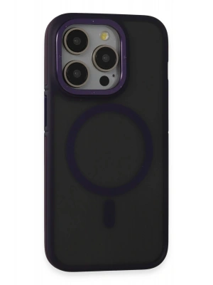 Joko iPhone 14 Pro Max Kılıf Rocky Magsafe Kapak - Derin Mor