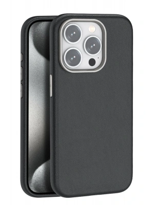 Joko iPhone 14 Pro Max Kılıf Wonder Deri Magsafe Kapak - Siyah