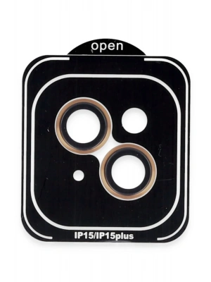 Joko iPhone 14 PVD Metal Kamera Lens - Turuncu