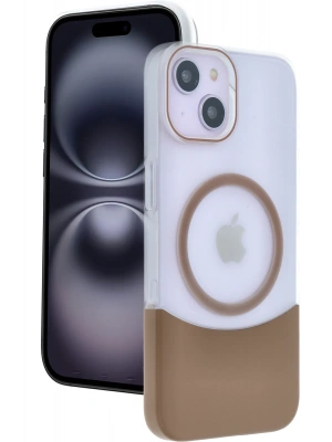 Joko iPhone 14 Velar Magsafe Kapak - Çöl Titanyum