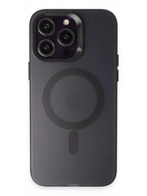 Joko iPhone 15 Pro Kılıf Mateks Magsafe Kapak - Siyah