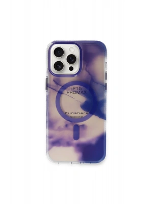 Joko iPhone 15 Pro Max Phantom Magsafe Kapak - Mor