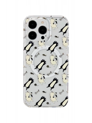 Joko iPhone 15 Pro Max Tanya Magsafe Kapak - Desen 4