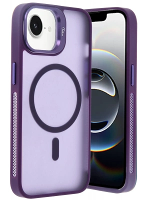 Joko iPhone 16E Flet Lens Magsafe Kapak - Derin Mor