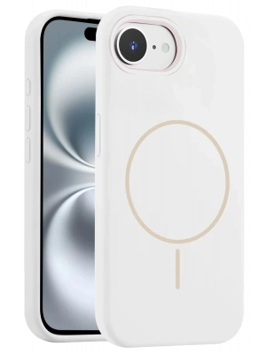 Joko iPhone 16E Kılıf Jully Magsafe Kapak - Beyaz