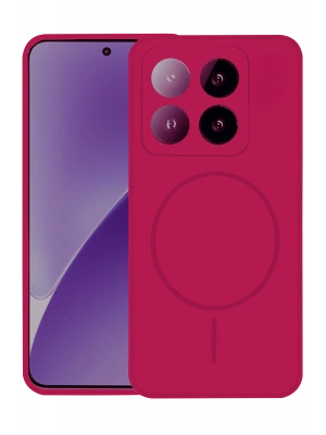 Joko Xiaomi Mi 14T Pro Kılıf Jully Magsafe Kapak - Pembe
