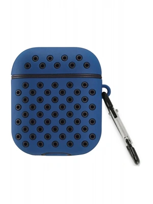 Newface Airpods 3 (3.nesil) Spor Delikli Kılıf - Lacivert-Siyah