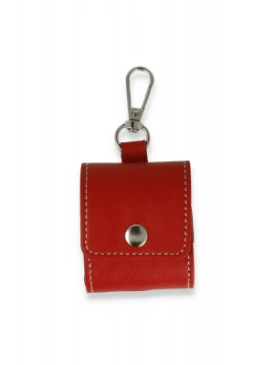 Newface Airpods Pro (1.nesil) Askılı Kılıf - Kırmızı