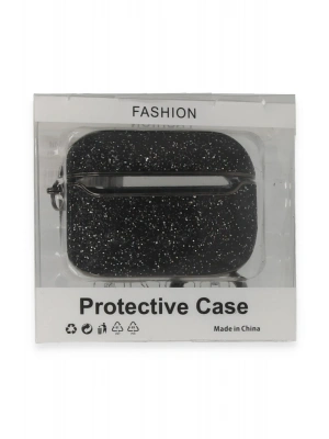 Newface Airpods Pro 2 (2.nesil) Spell Simli Kılıf - Siyah