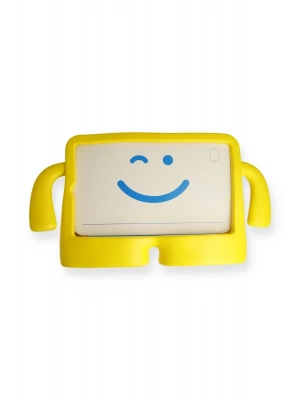 Newface Apple iPad Pro 13 (2024) Karakter Tablet Silikon - Sarı