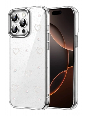 Newface Apple iPhone 14 Pro Max Fiyonk Desenli Kapak - Desen 10