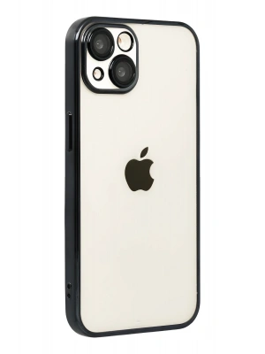 Newface Apple iPhone 15 Razer Lensli Silikon - Siyah