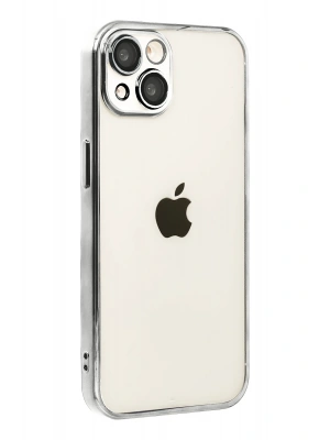 Newface Apple iPhone 15 Razer Lensli Silikon - Titan Gri