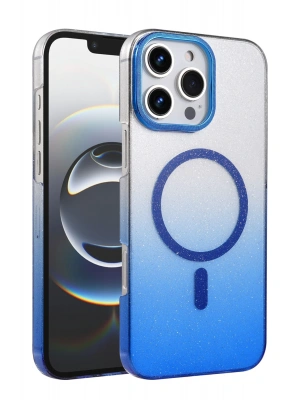 Newface Apple iPhone 16 Pro Max Glossy Magsafe Kapak - Mavi