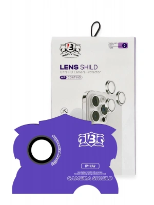 Newface Apple iPhone 17 Air Bilvis Titan Kamera Lens - Siyah