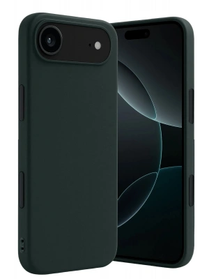 Newface Apple iPhone 17 Air First Silikon - Koyu Yeşil