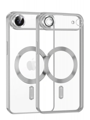 Newface Apple iPhone 17 Air Kross Magneticsafe Kapak - Gümüş