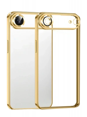 Newface Apple iPhone 17 Air Razer Lensli Silikon - Gold