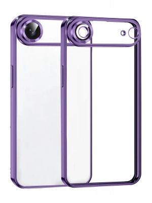 Newface Apple iPhone 17 Air Razer Lensli Silikon - Mor