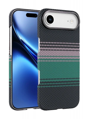 Newface Apple iPhone 17 Air Vega Magsafe Kapak - Yeşil