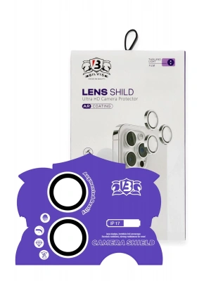 Newface Apple iPhone 17 Bilvis Titan Kamera Lens - Gümüş