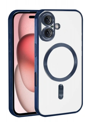 Newface Apple iPhone 17 Kross Magneticsafe Kapak - Lacivert