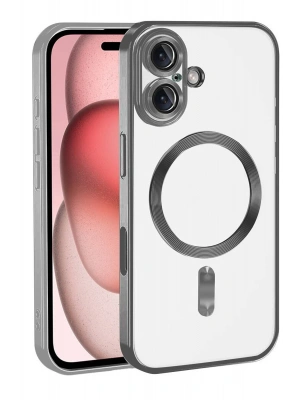 Newface Apple iPhone 17 Kross Magneticsafe Kapak - Titan Gri