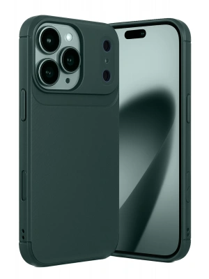 Newface Apple iPhone 17 Pro Auto Focus Karbon Kapak - Koyu Yeşil